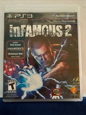 inFAMOUS 2 (Sony PlayStation 3, 2011) CIB PS3 Authentic